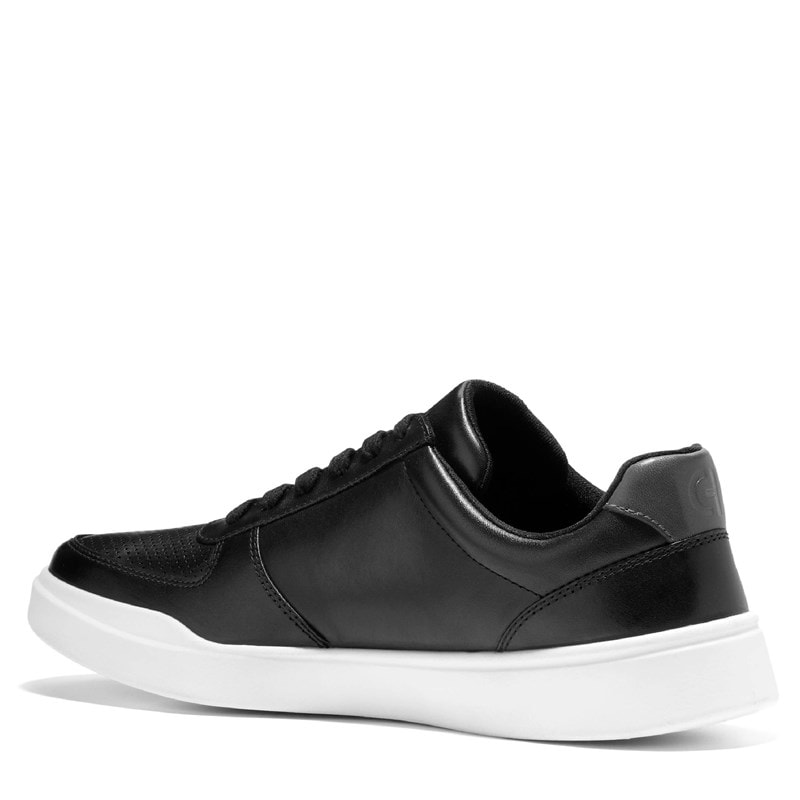 Men's Grand+ Pureshot Court Sneakers (Black)