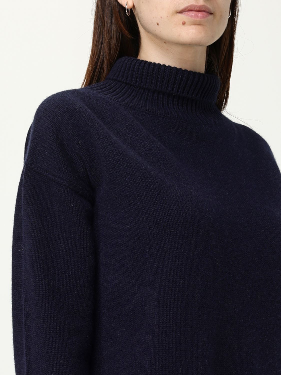 Soft Goat cashmere sweater - Blue