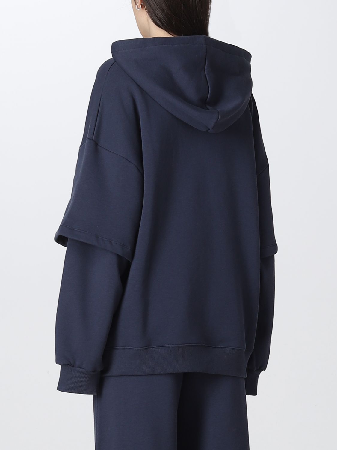 Sweatshirt Woman color Blue