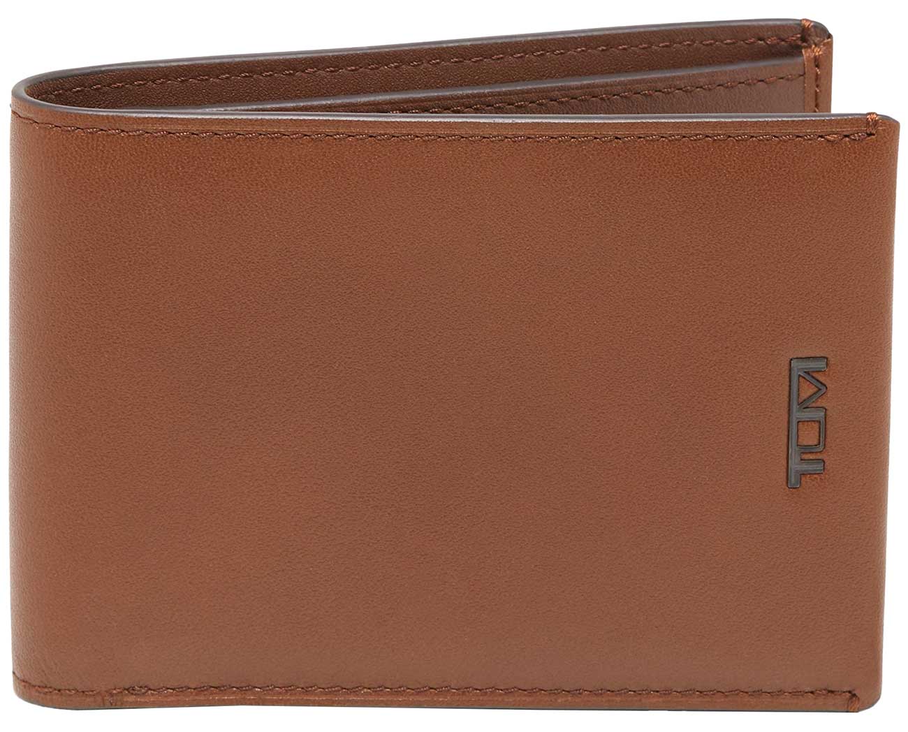 Nassau Slim Single Billfold in Cognac