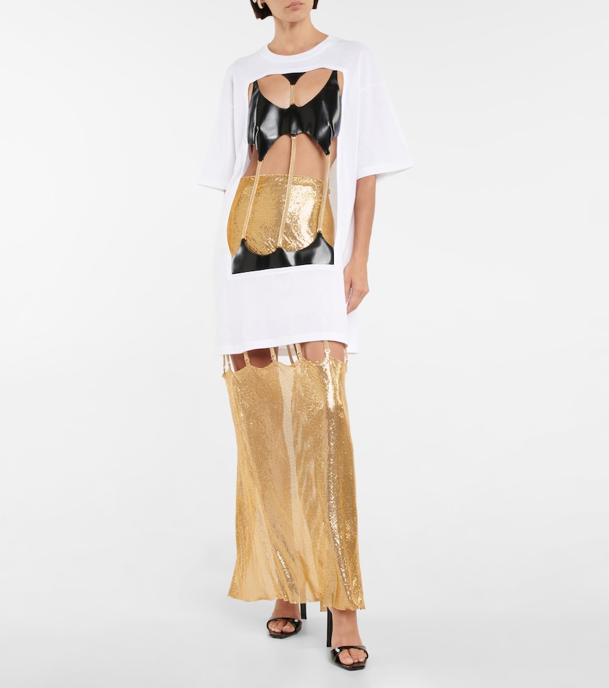 Exclusive to Mytheresa - Embellished cotton T-shirt