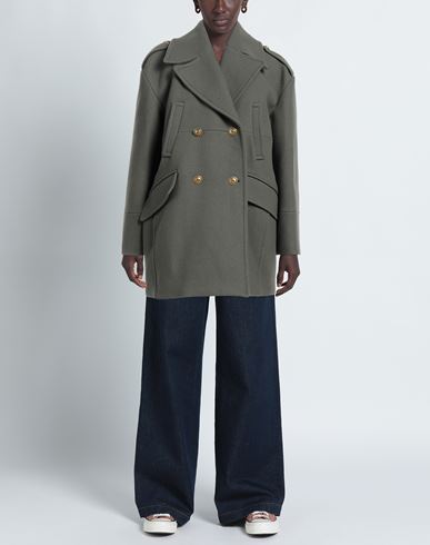 Woman Coat Dark green