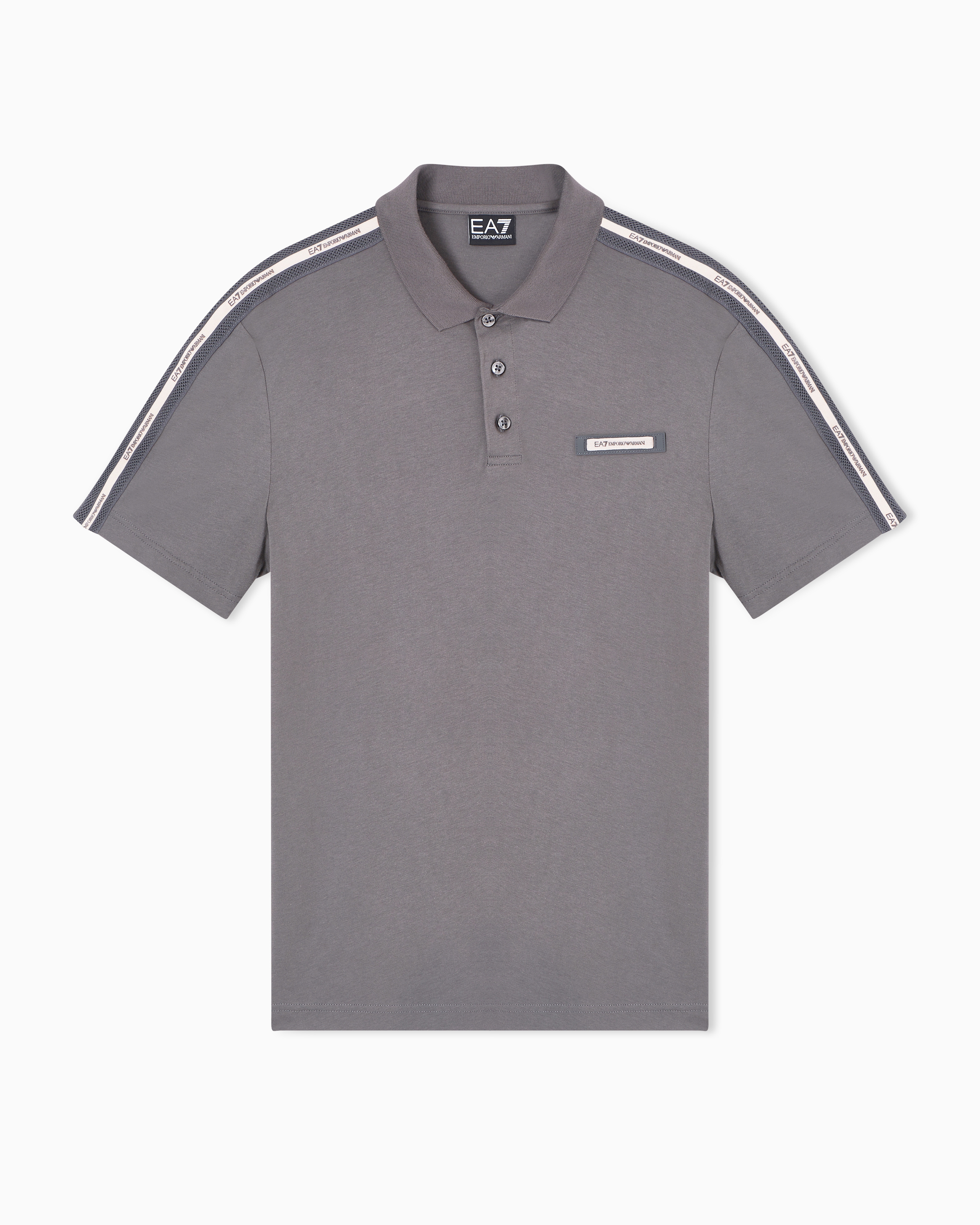 Logo Series cotton-jersey polo shirt