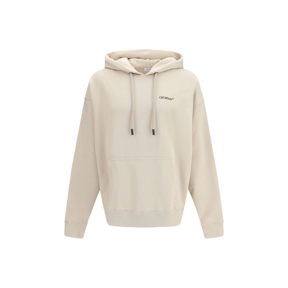 Half Arrows Hoodie — Beige