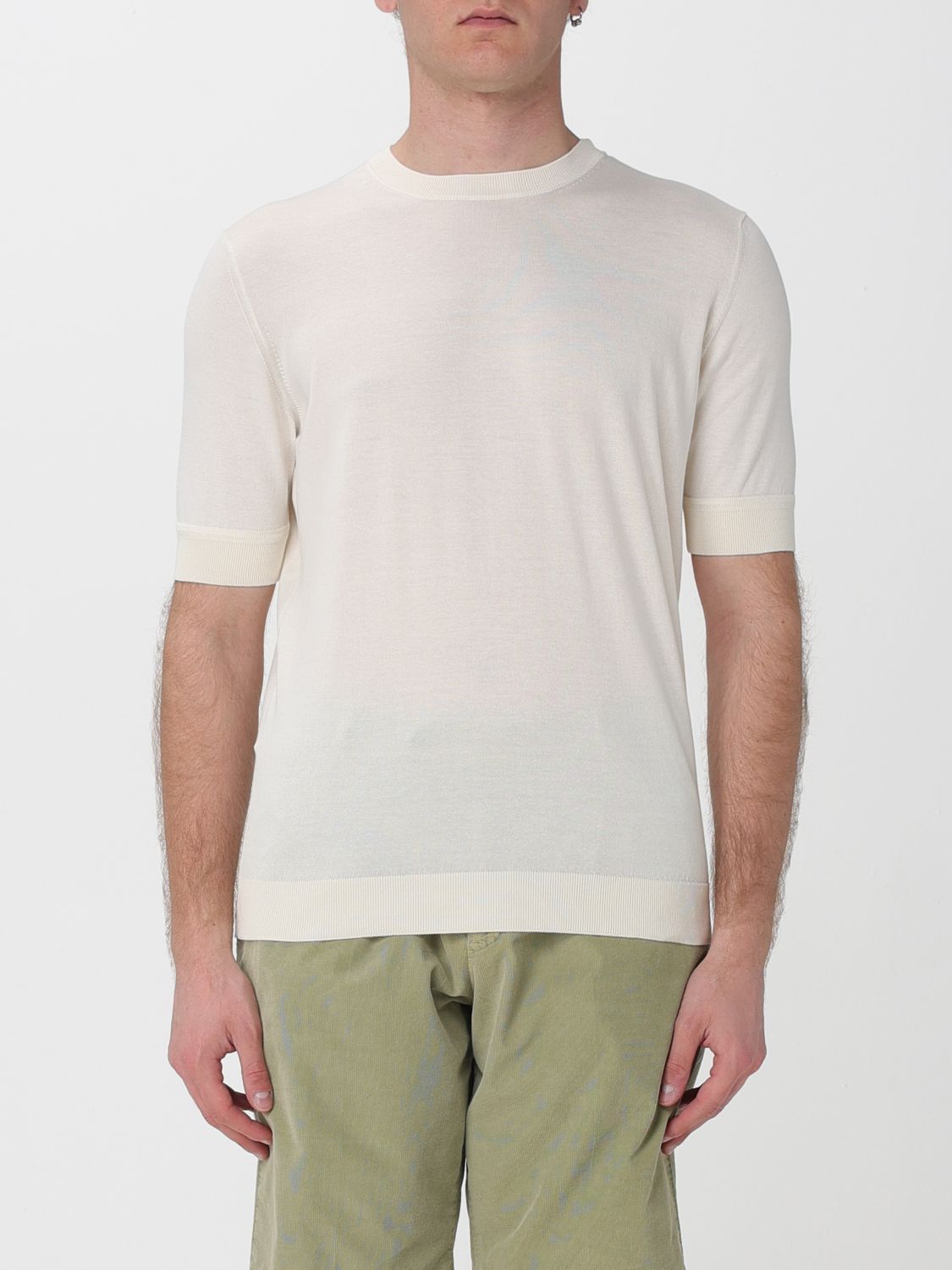 Sweatshirt Men color Cream