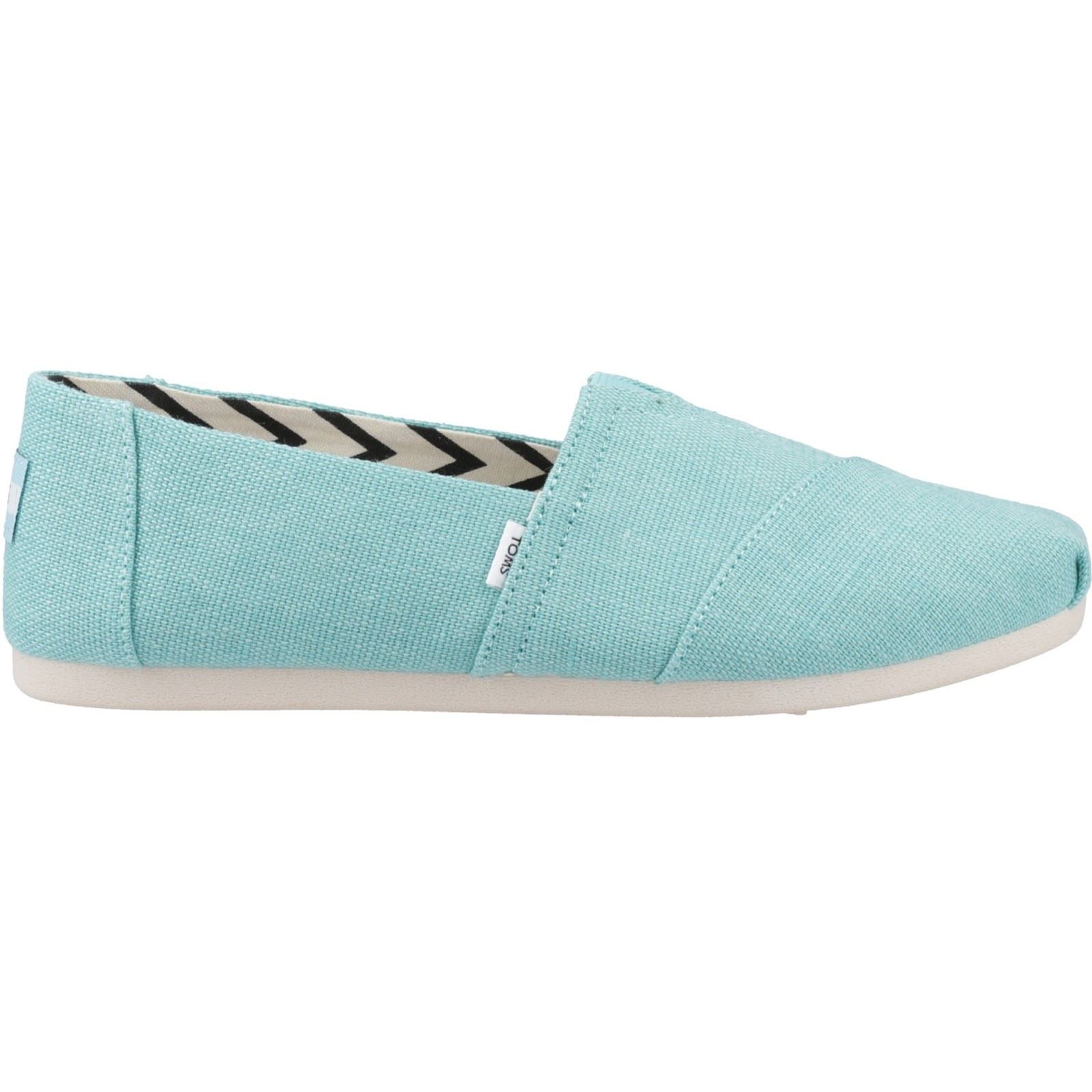 Toms Alpargata Classic Jute Women's Aqua Espadrille
