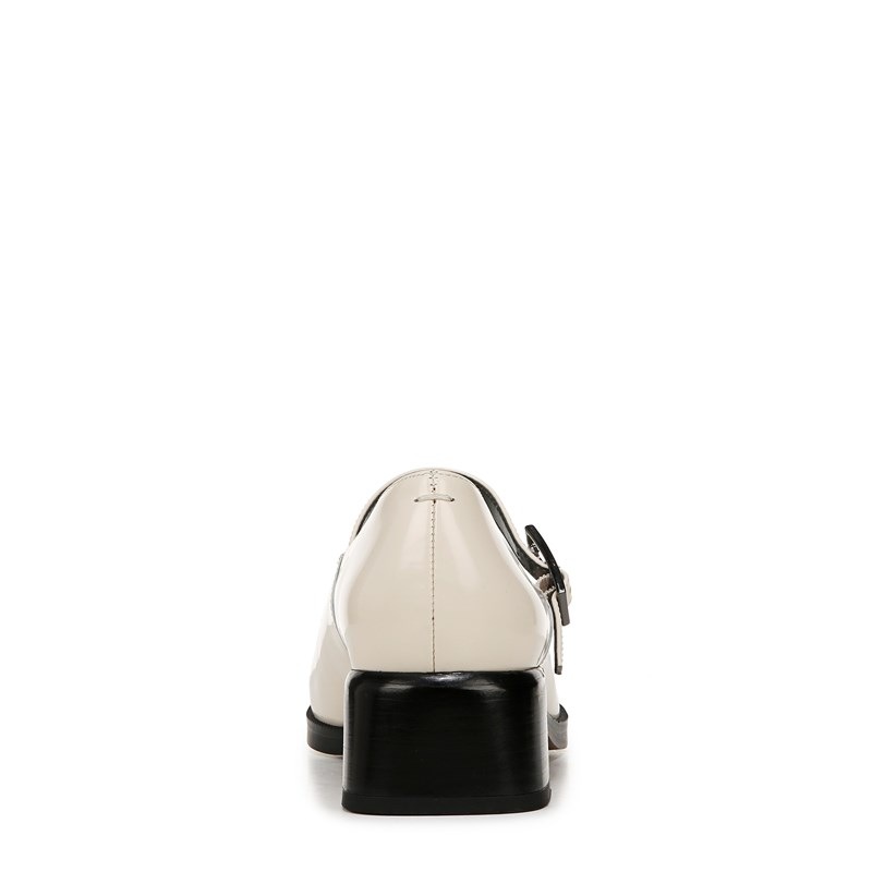 Sarto Pesara Mary Jane Shoes (Vanilla White Leather)