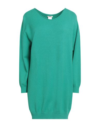 Woman Sweater Emerald green Size S/M Viscose, Polyester, Polyamide