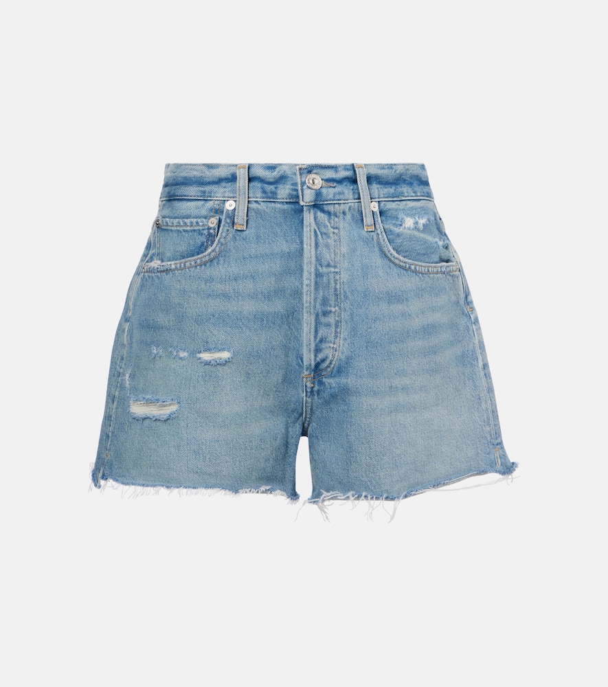 Marlow Vintage mid-rise denim shorts