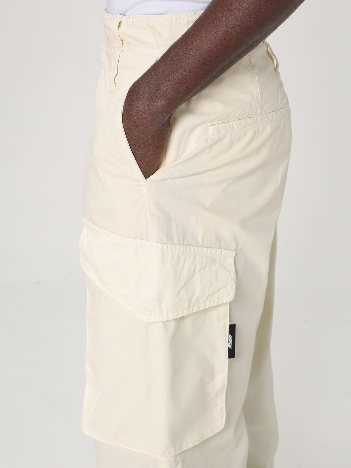 Pants Men color Black