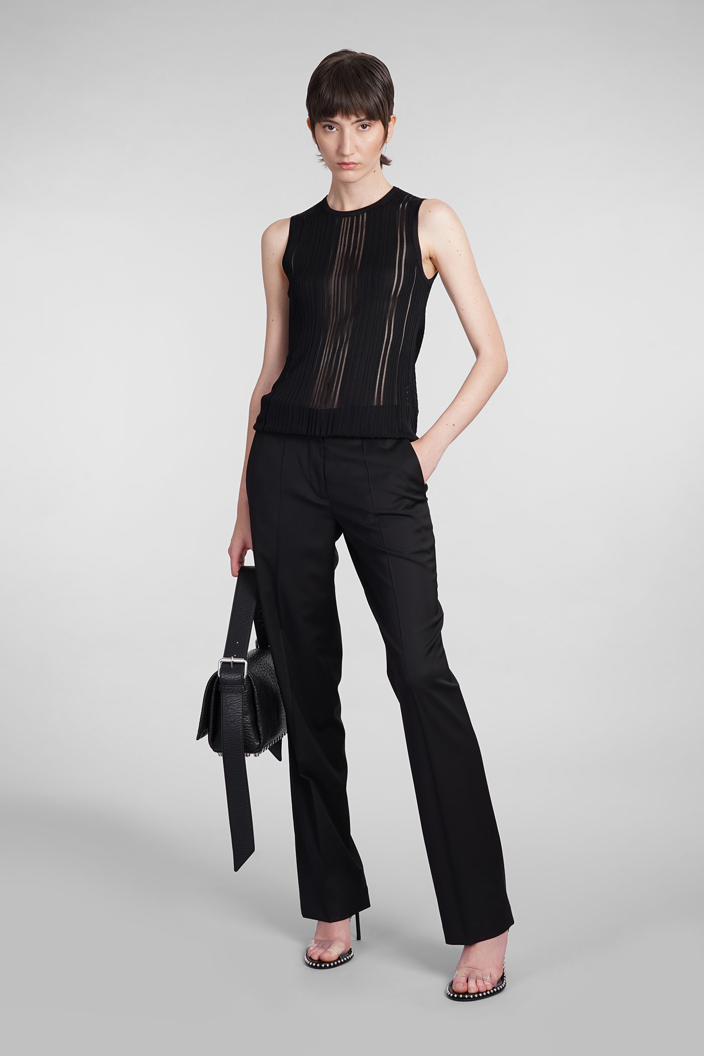 Topwear In Black Viscose