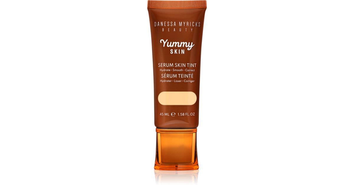 Danessa Myricks Beauty Yummy Skin Serum Skin 1 Very Fair Skin With Golden-Yellow — Hydrating foundation