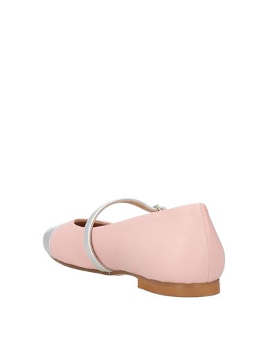 Woman Ballet flats Pink Size 11 Leather