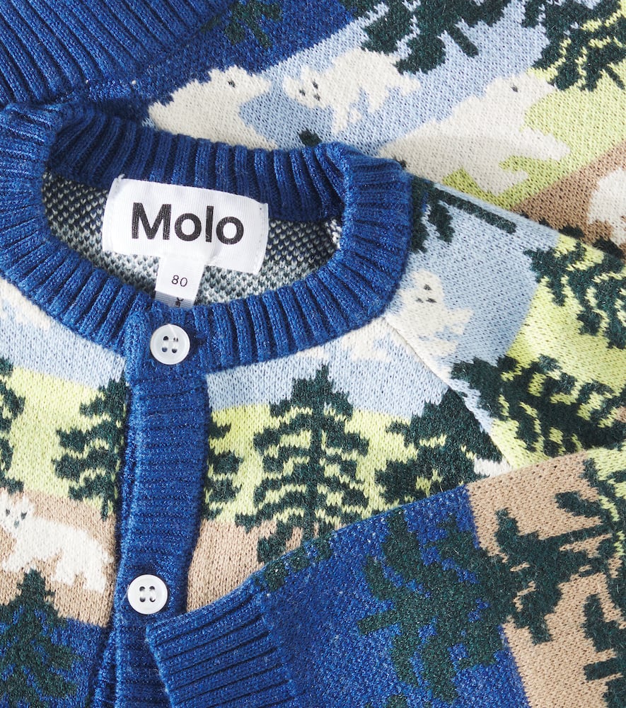 Molo Brody cardigan and Sol sweatpants set