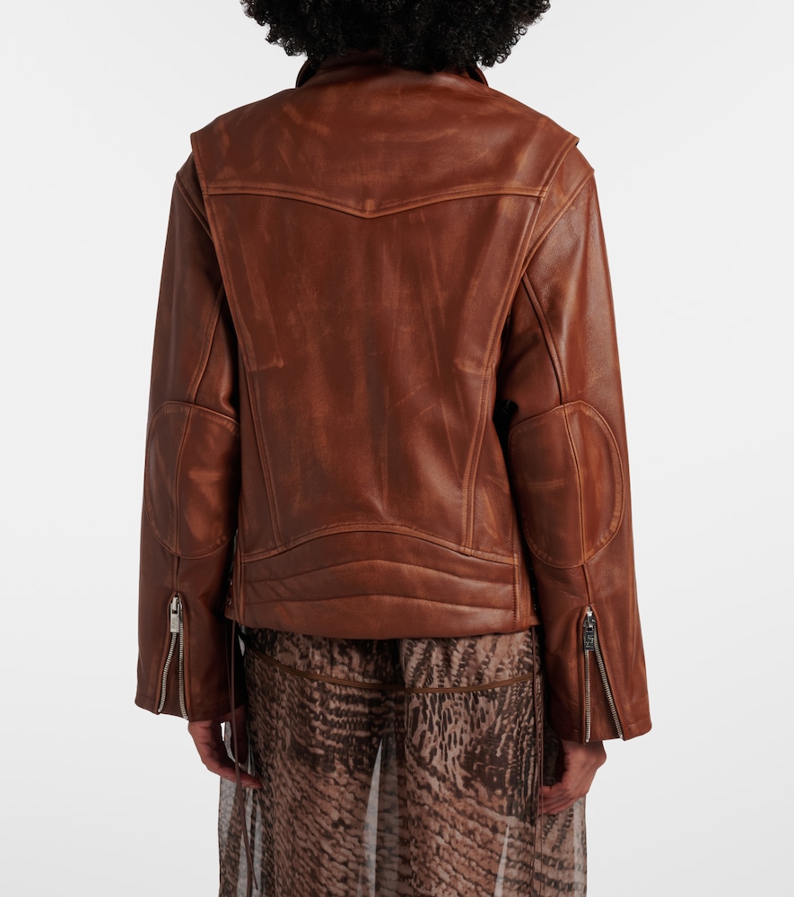 Leather jacket