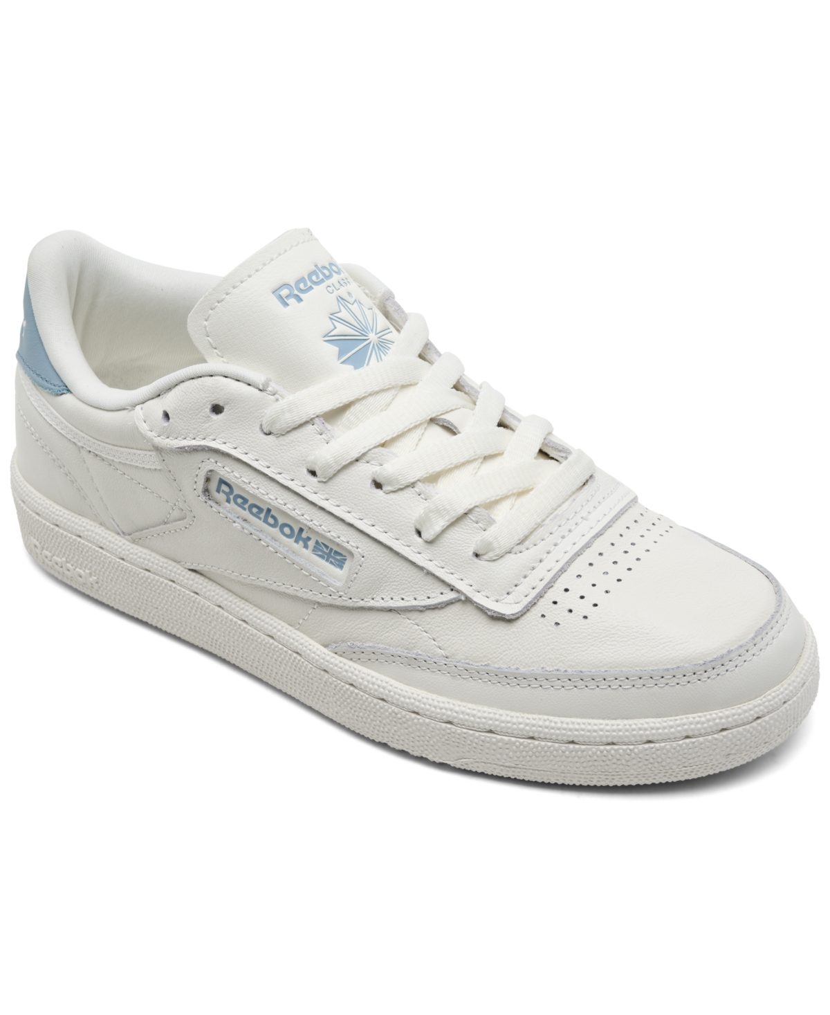 Women's Club C 85 Casual Sneakers from Finish Line - Chalk, Blue