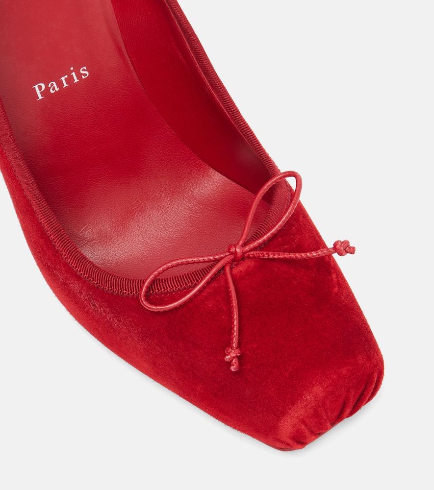 Cassia Nodo 100 suede pumps