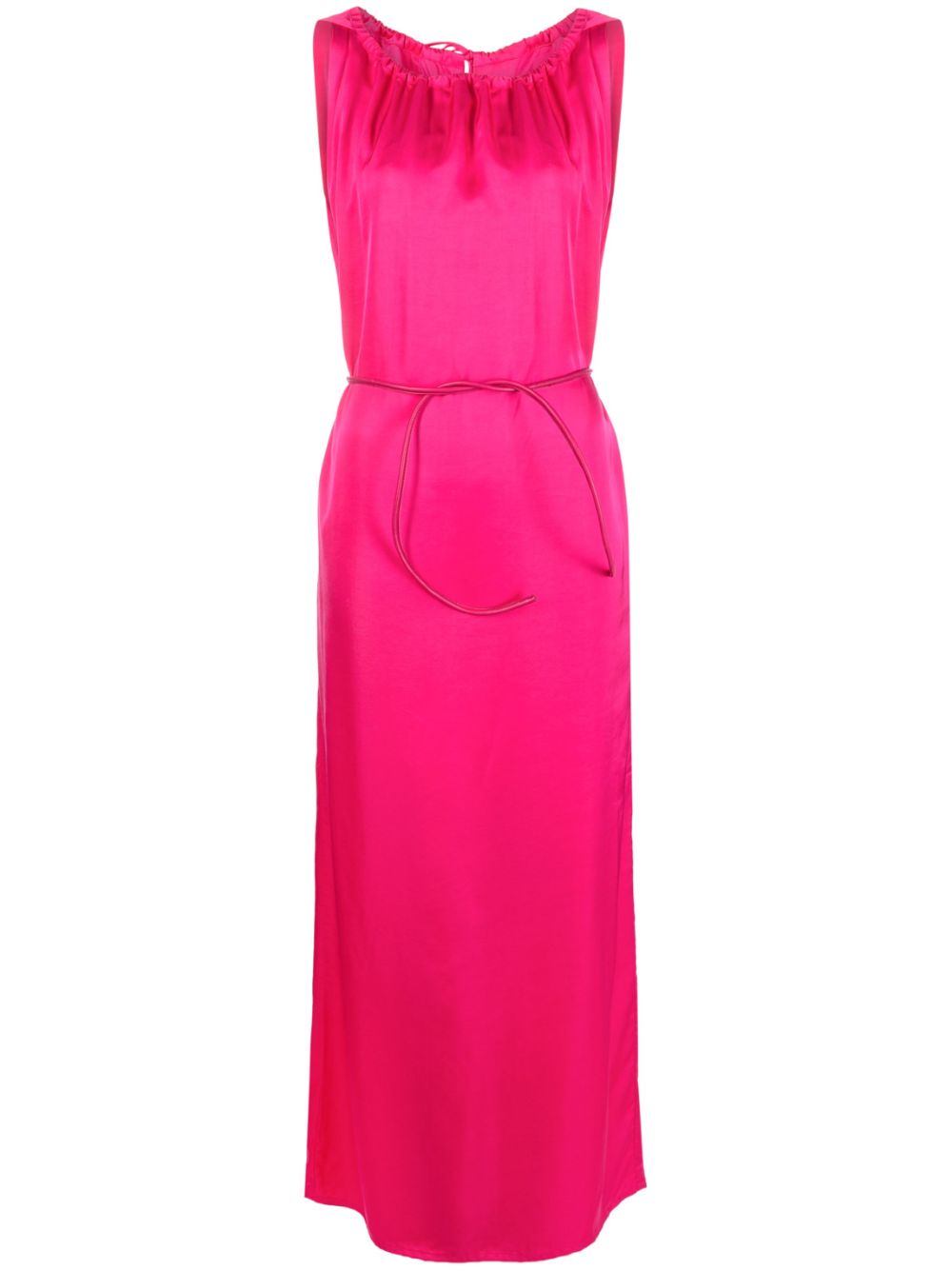 Sleeveless maxi dress - Pink
