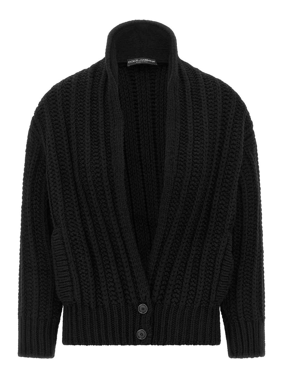 Coarse Wool Cardigan