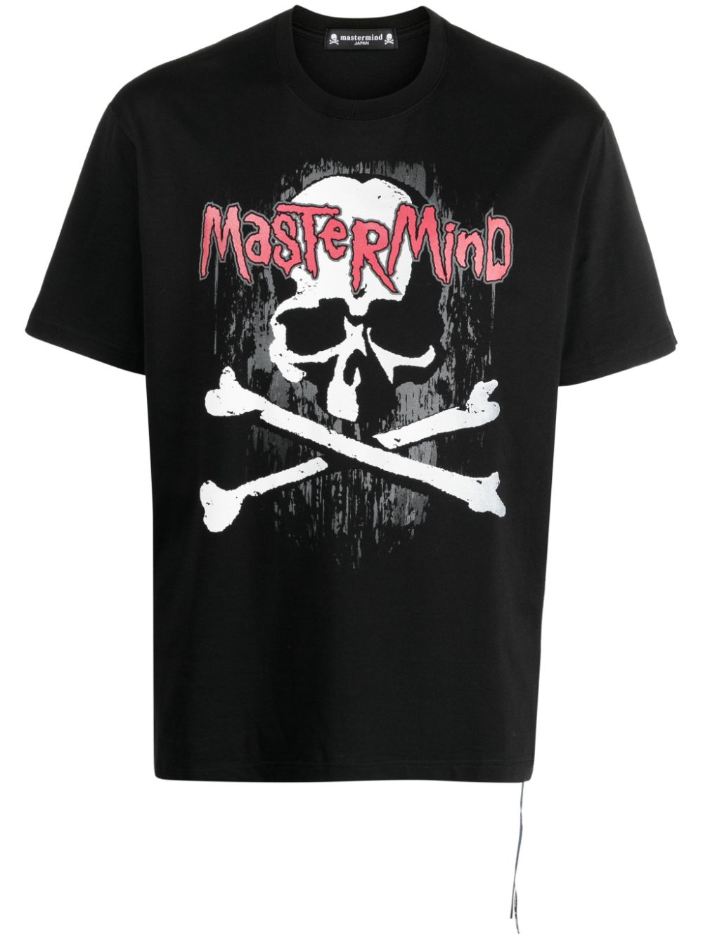 Graphic-print cotton T-shirt - Black