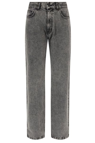 The Mannei Distressed Straight-Leg Jeans