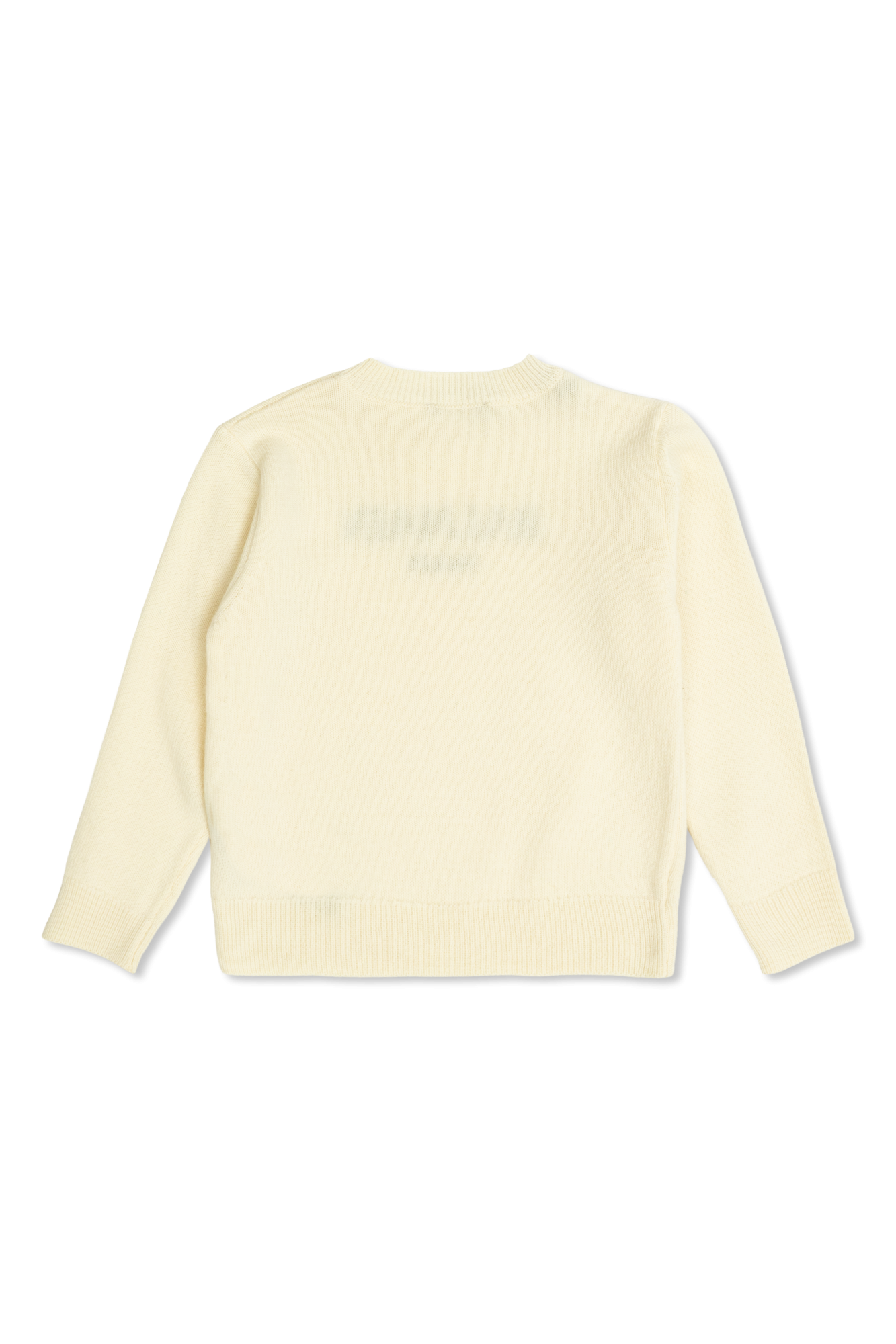 Balmain Kids Sweater With Logo, Unisex, Cream