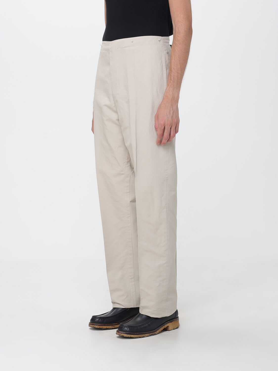Pants Men color Beige