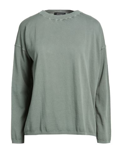 Woman Sweater Sage green Size 6 Cotton