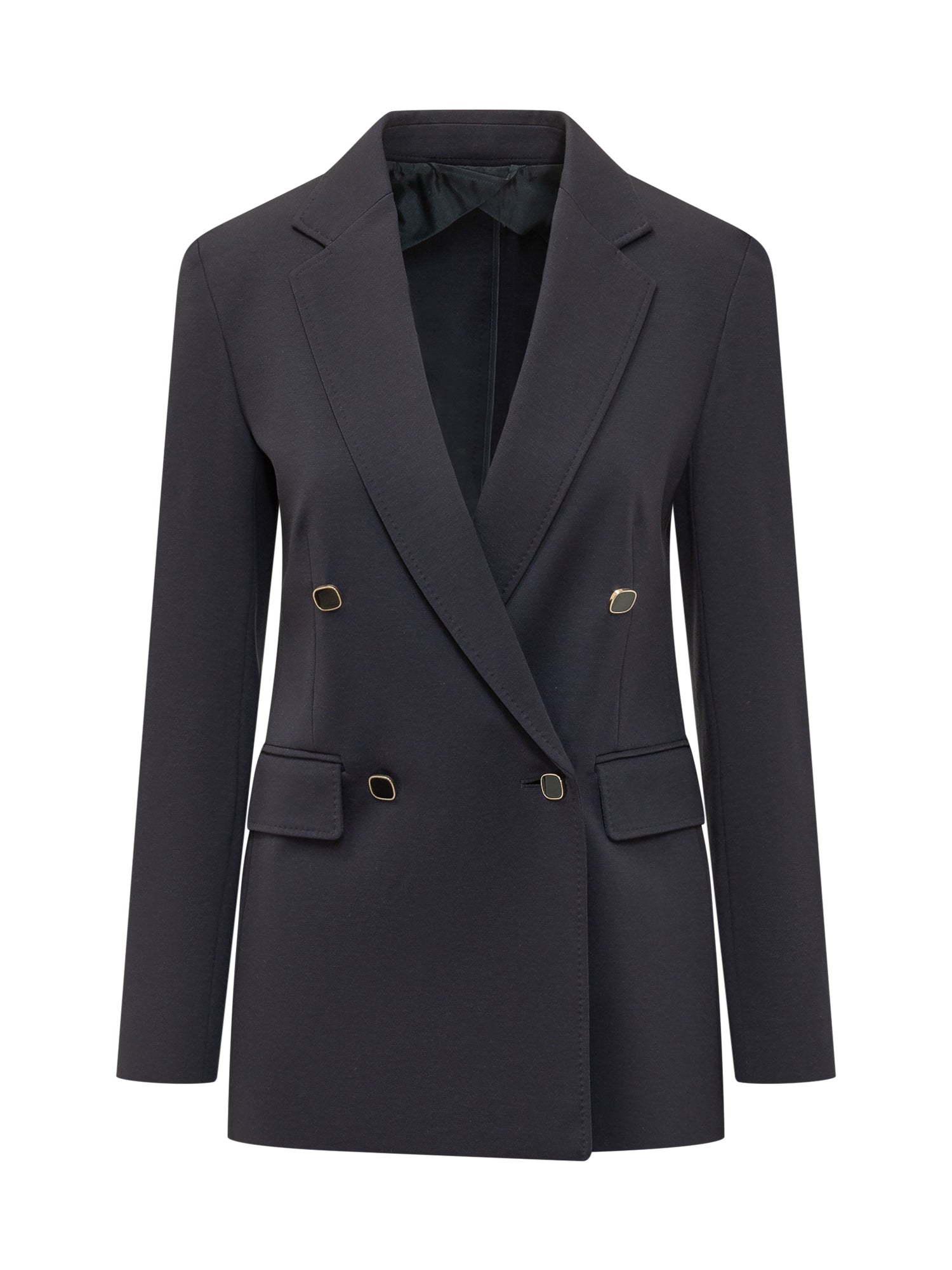 Double-Breasted Blazer with Stylish Rever