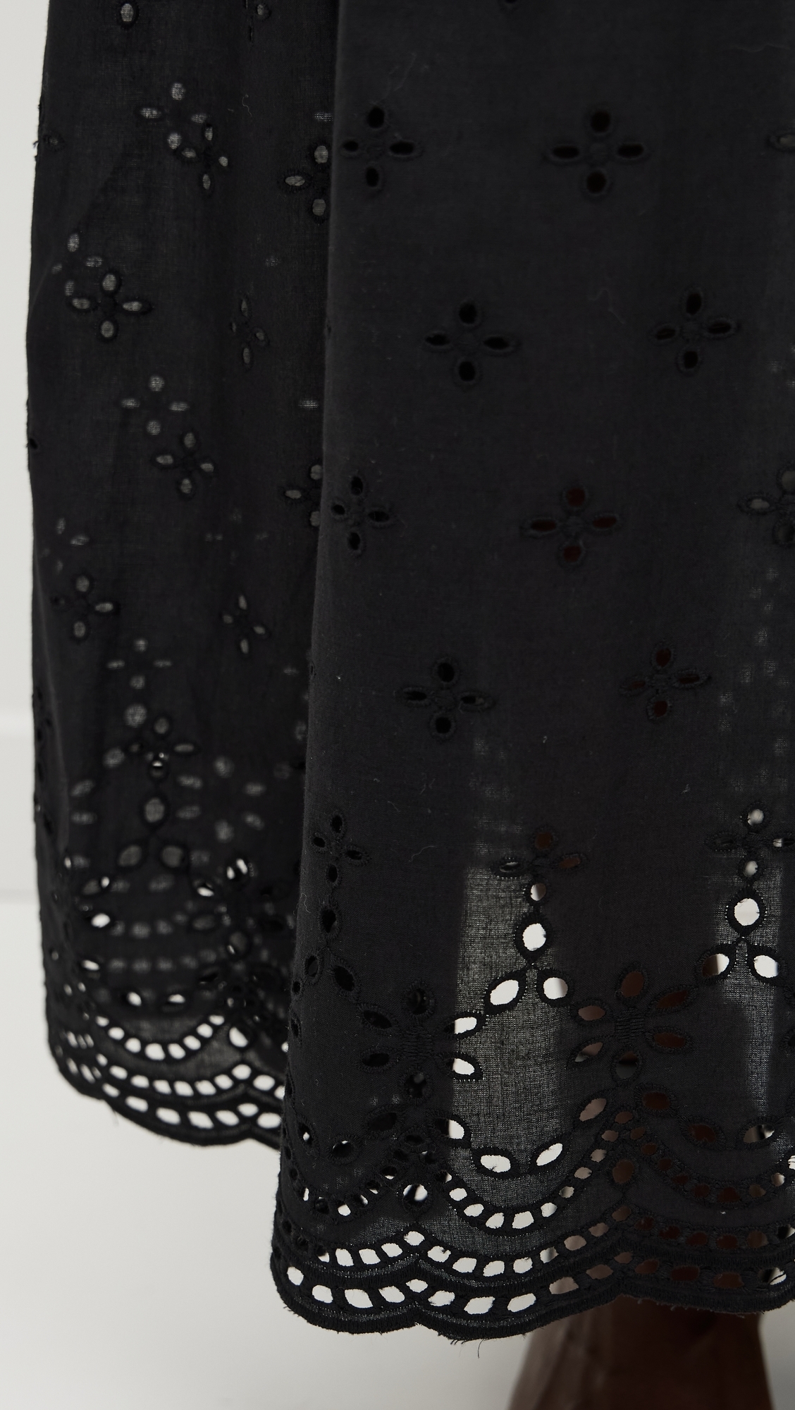 Square Neck Maxi Dress Black