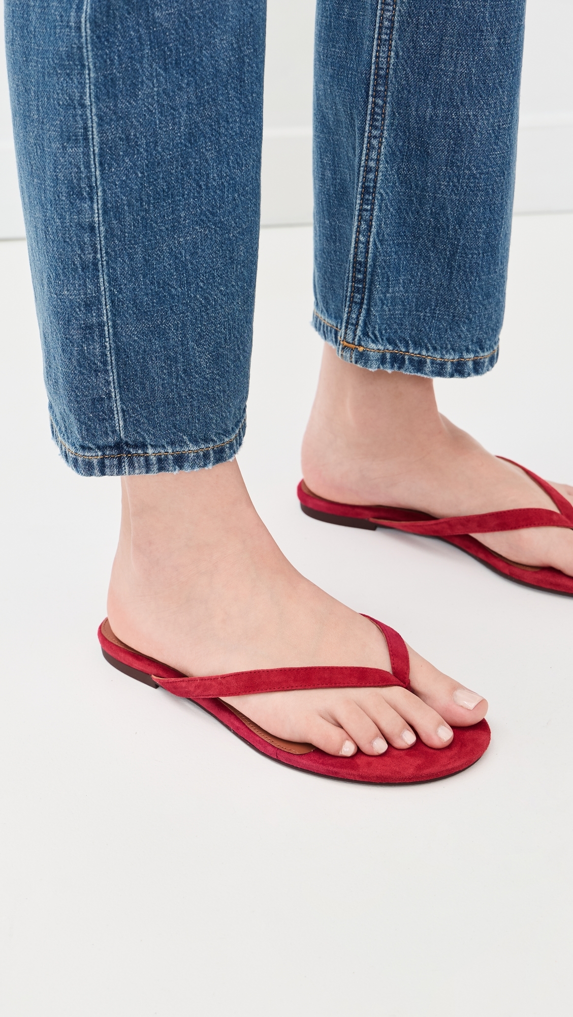 Ivanna Thong Sandals Scarlet