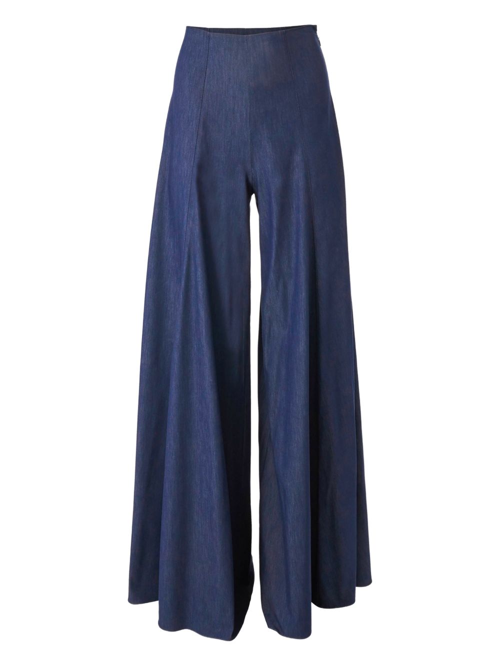 Denim palazzo pants - Blue