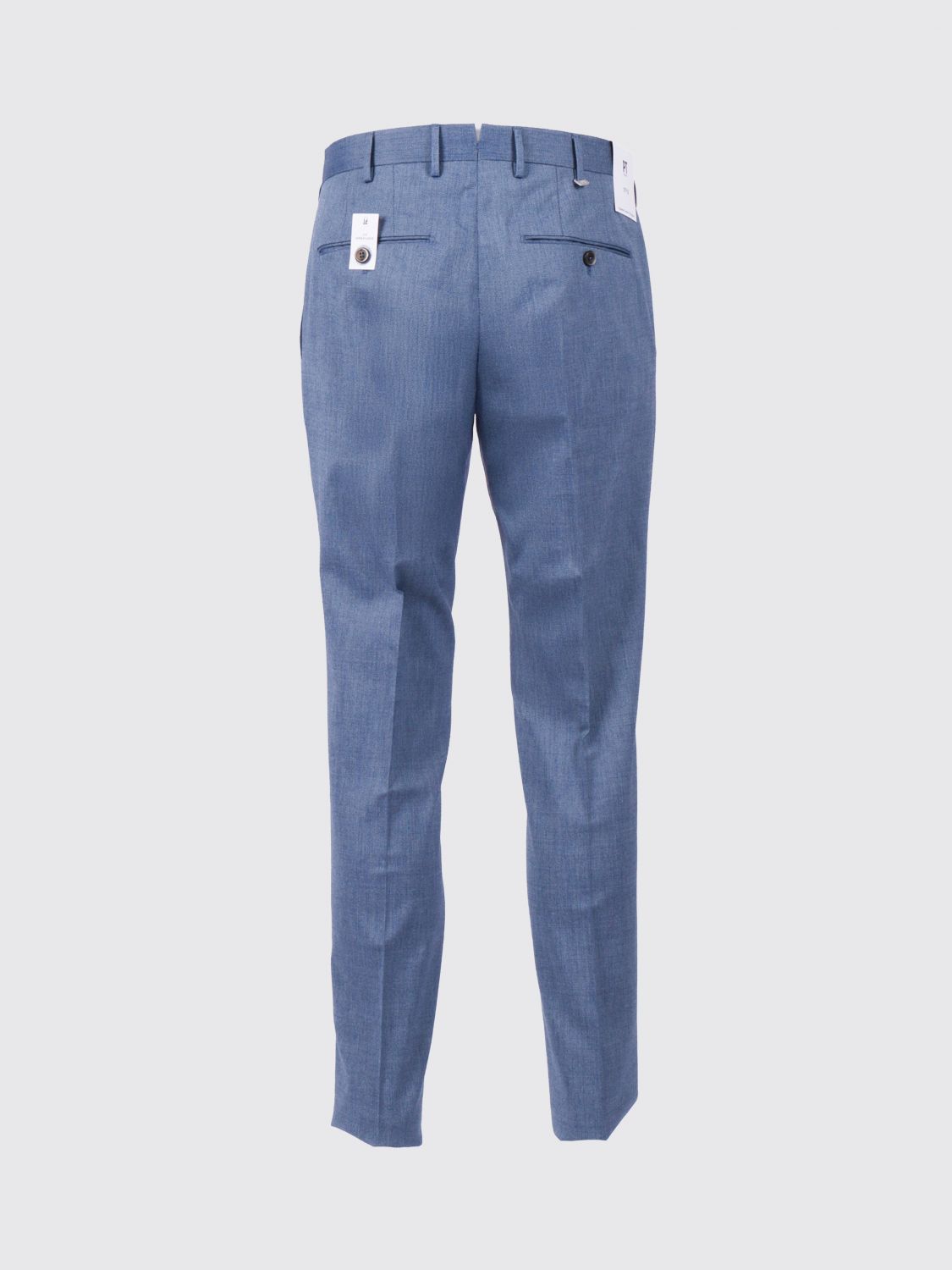Pants Men color Blue