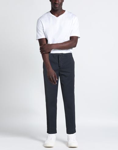 Man Pants Midnight blue Size 32 Cotton, Elastane