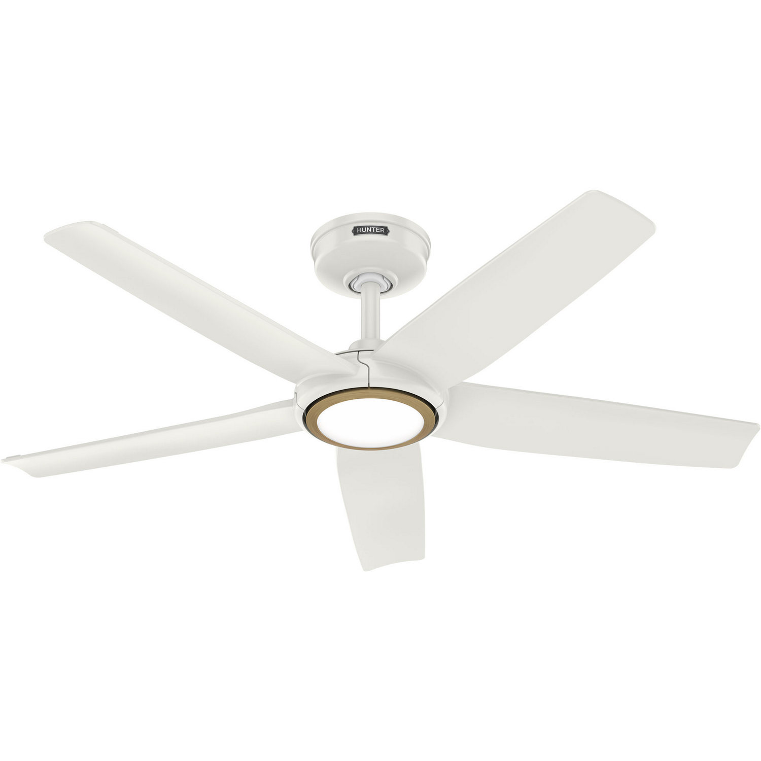 Fresh White 44" Ceiling Fan from the Zentech Collection