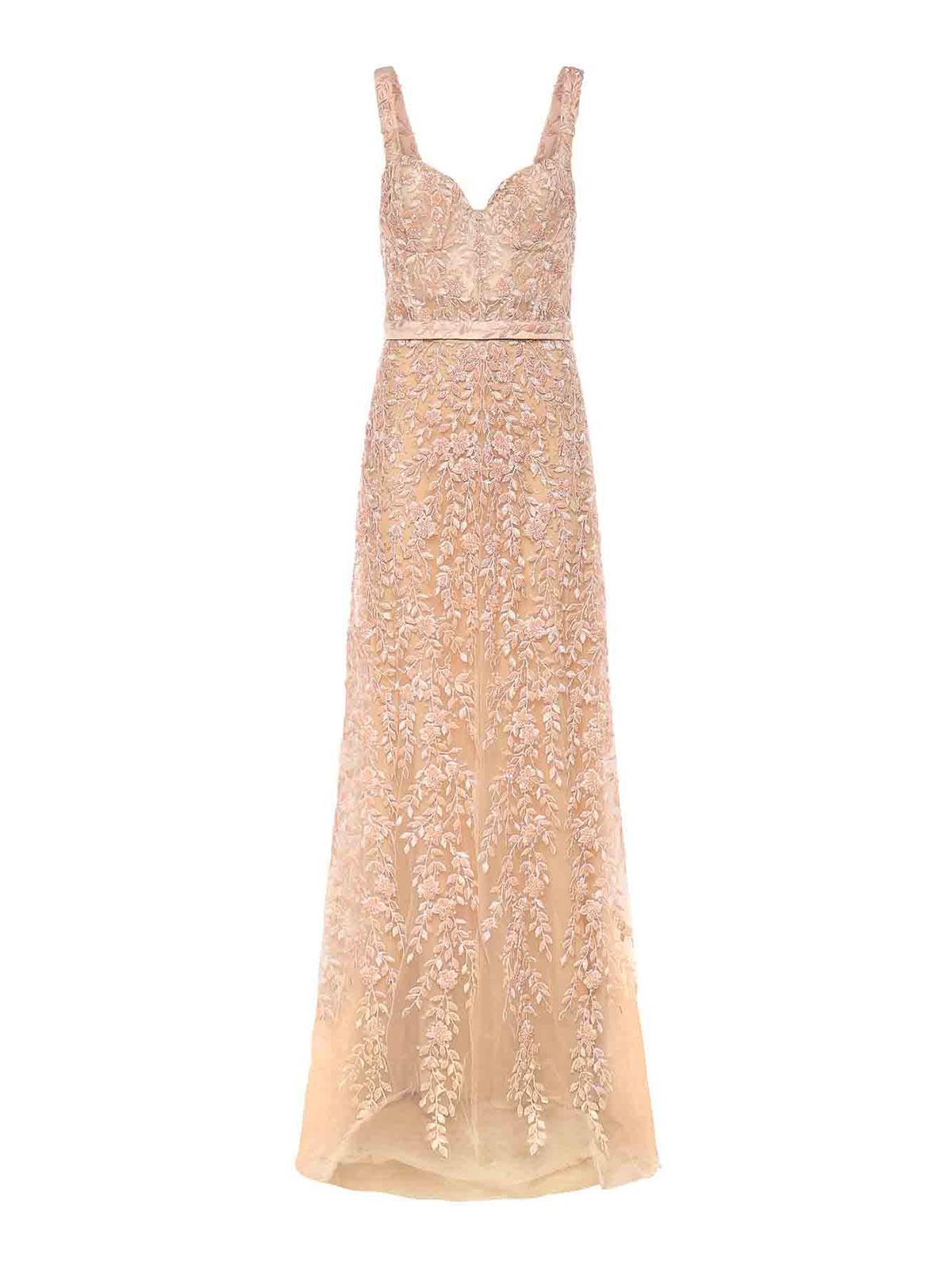 Embroidered Tulle Dress