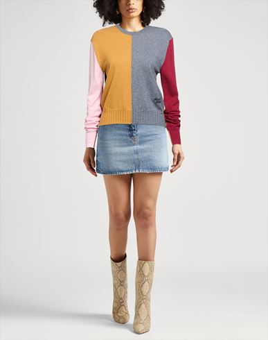 Maison Kitsuné Woman Sweater Grey Size M Cotton, Wool