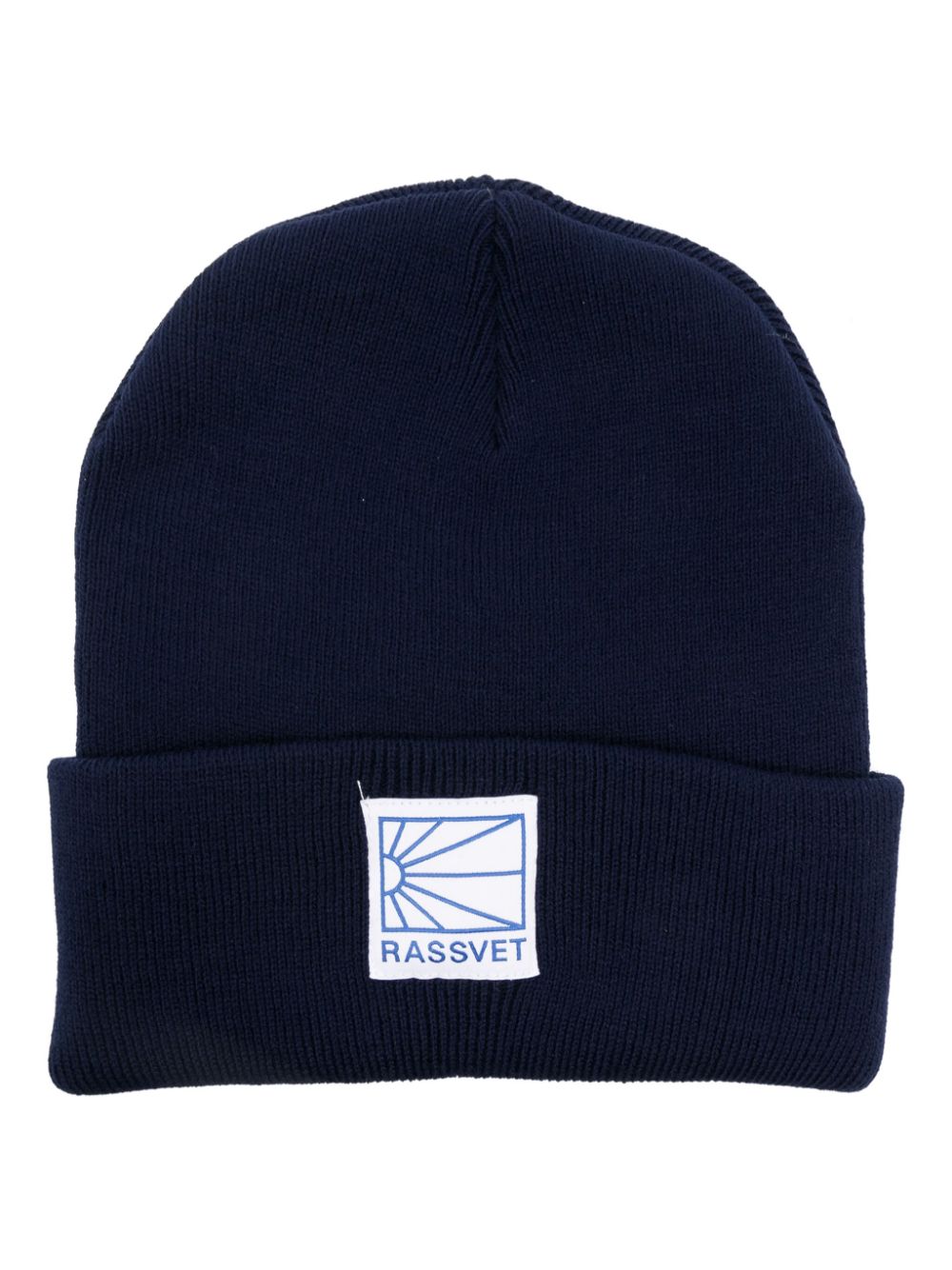 Logo-patch beanie - Blue