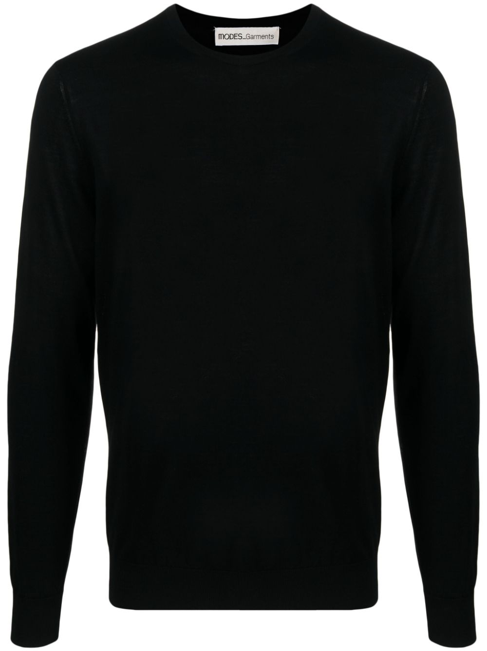 Fine-knit merino wool jumper - Grey