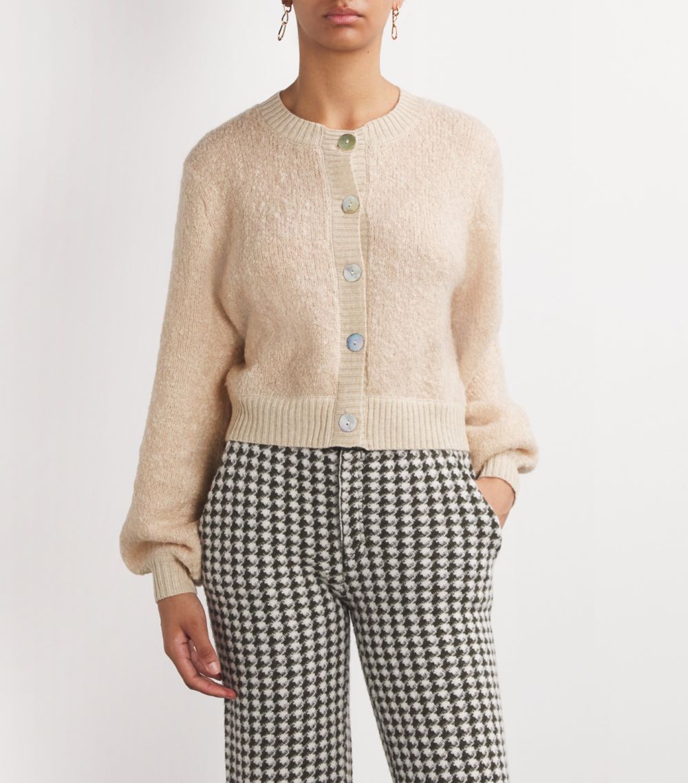 Mohair Bouclé Jackson Cardigan