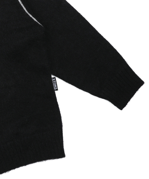 XTK176 Panel Half Zip Knit