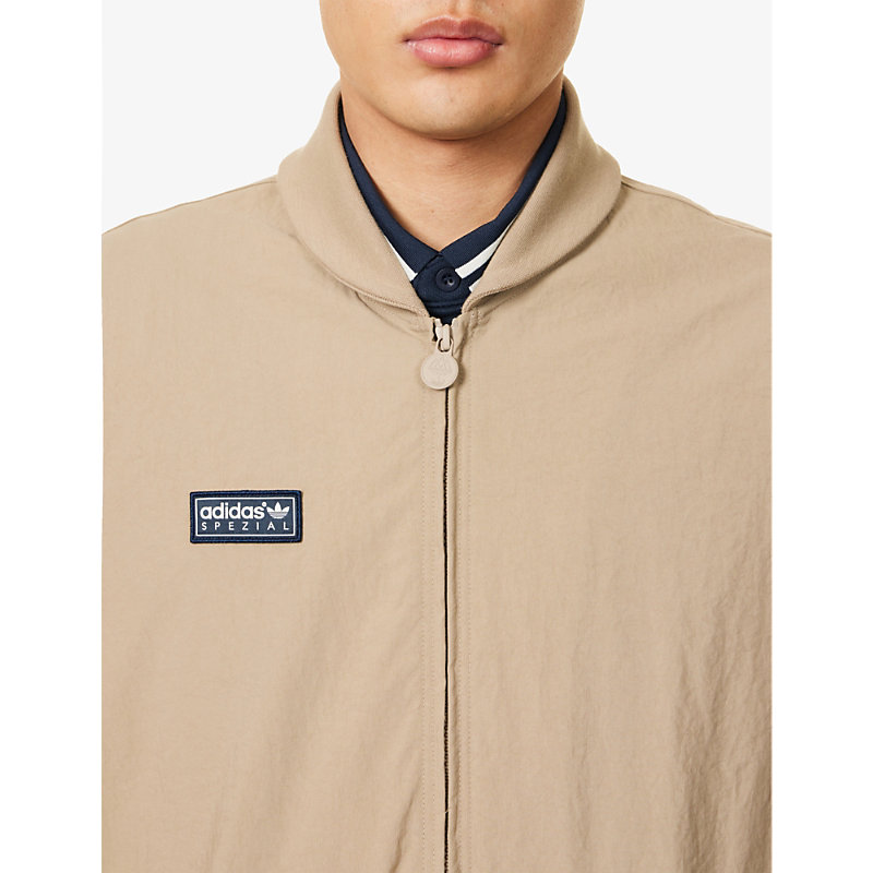 Mens Blanchcar Spezial Trentham Ribbed-collar Regular-fit Woven Jacket