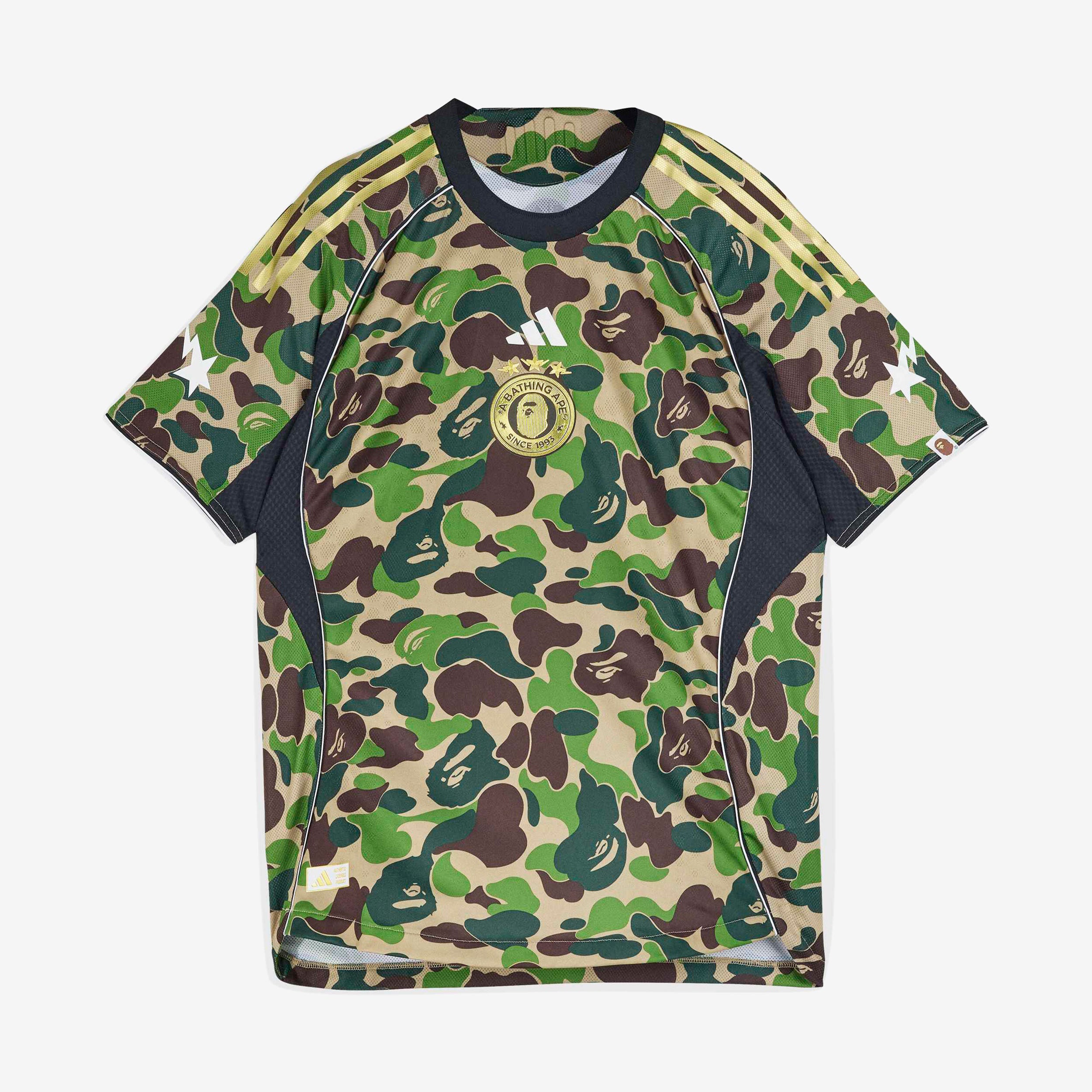 Adidas Football Jersey x BAPE - crew green - unisex