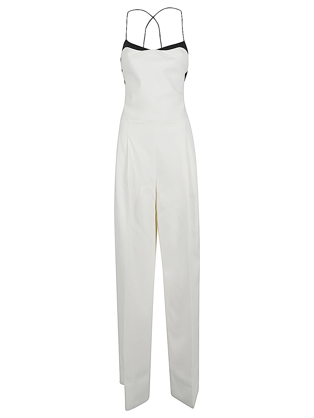 Silk long jumpsuit
