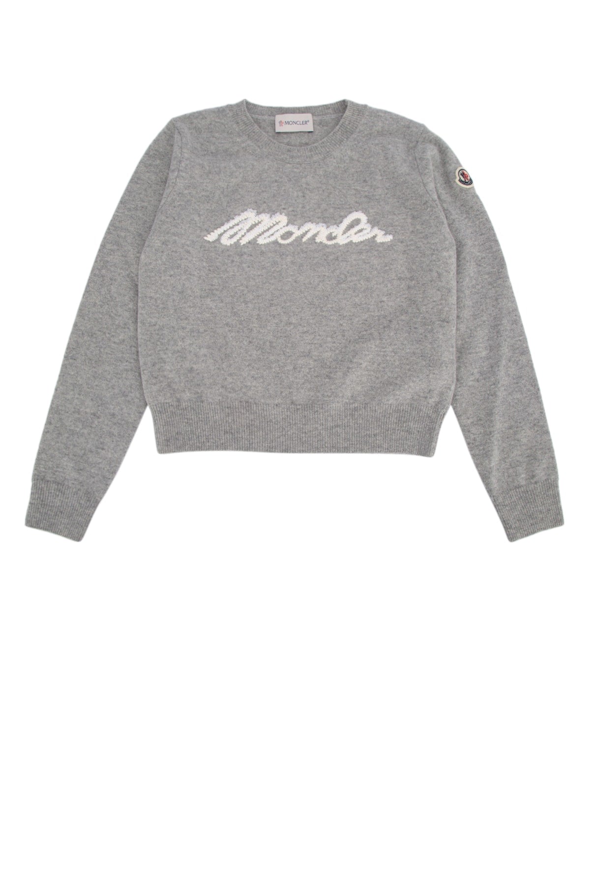 Neck Sweater — Gray
