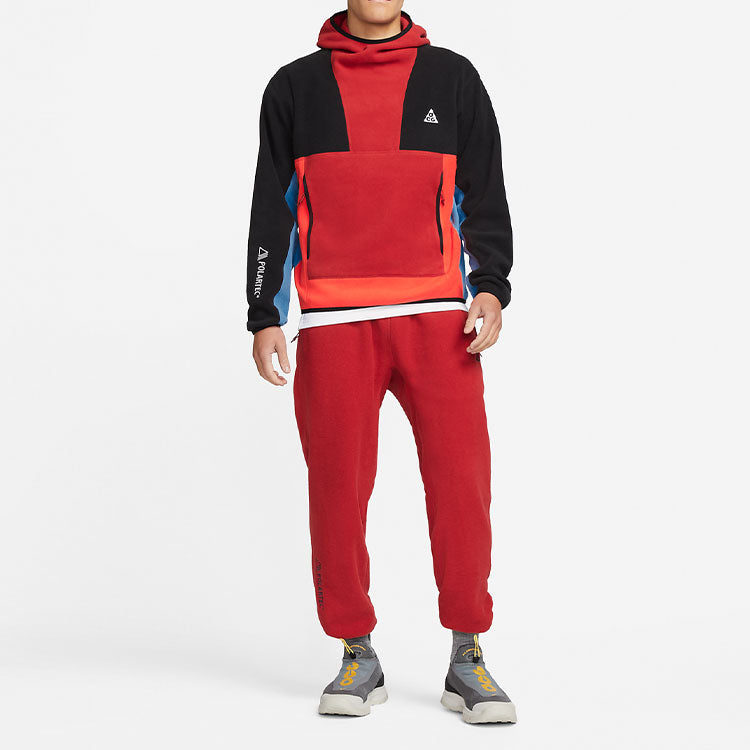 Men's ACG PolartecWolf Tree Fleece Pullover Red
