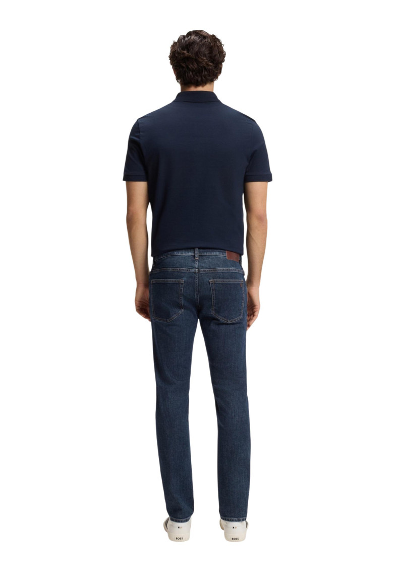 Dark Navy Mid Rise Jeans
