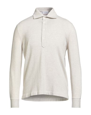Cashmere Man Sweater Ivory Size 44 Cashmere