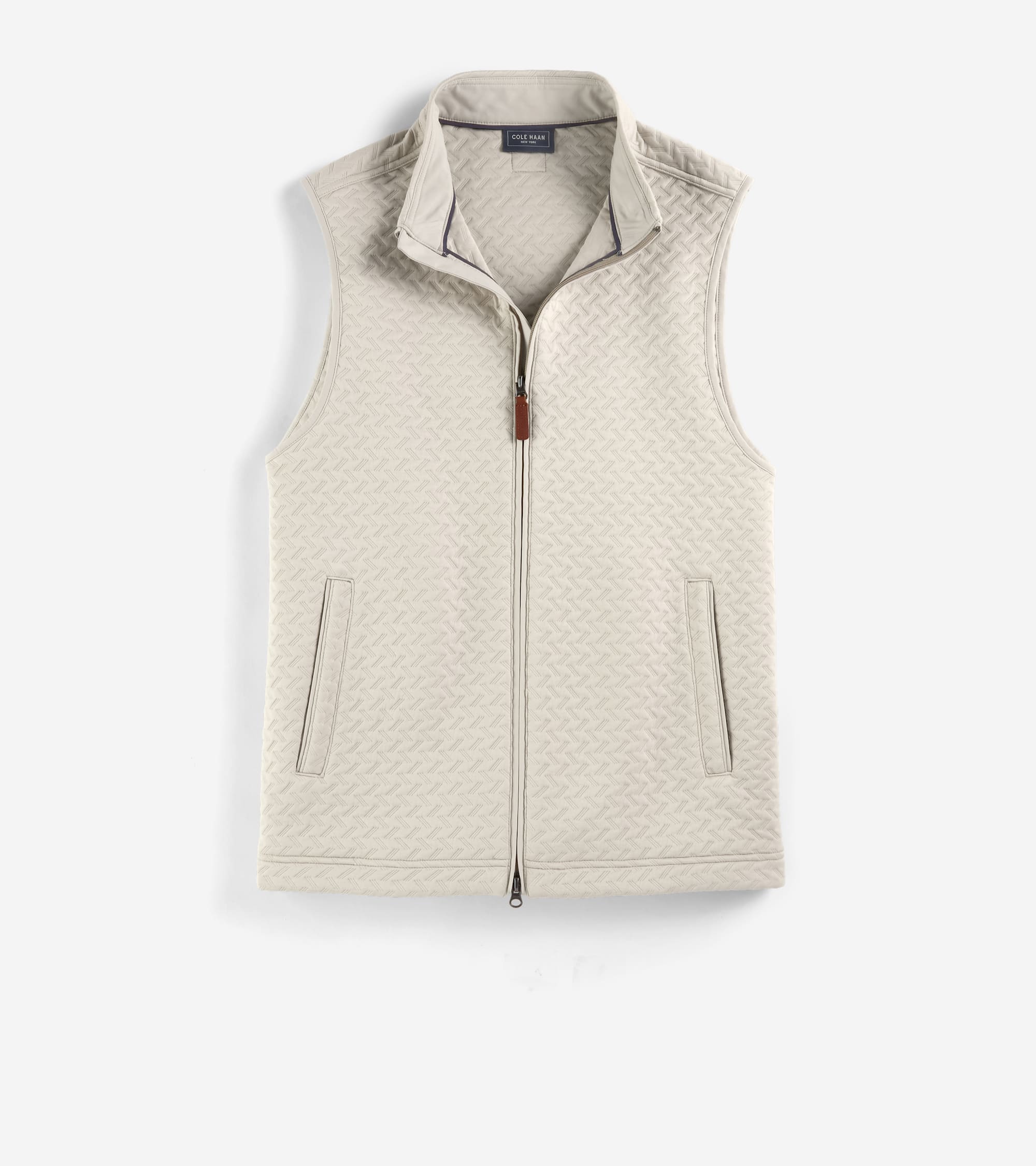 Men's Artisan Vest - Beige