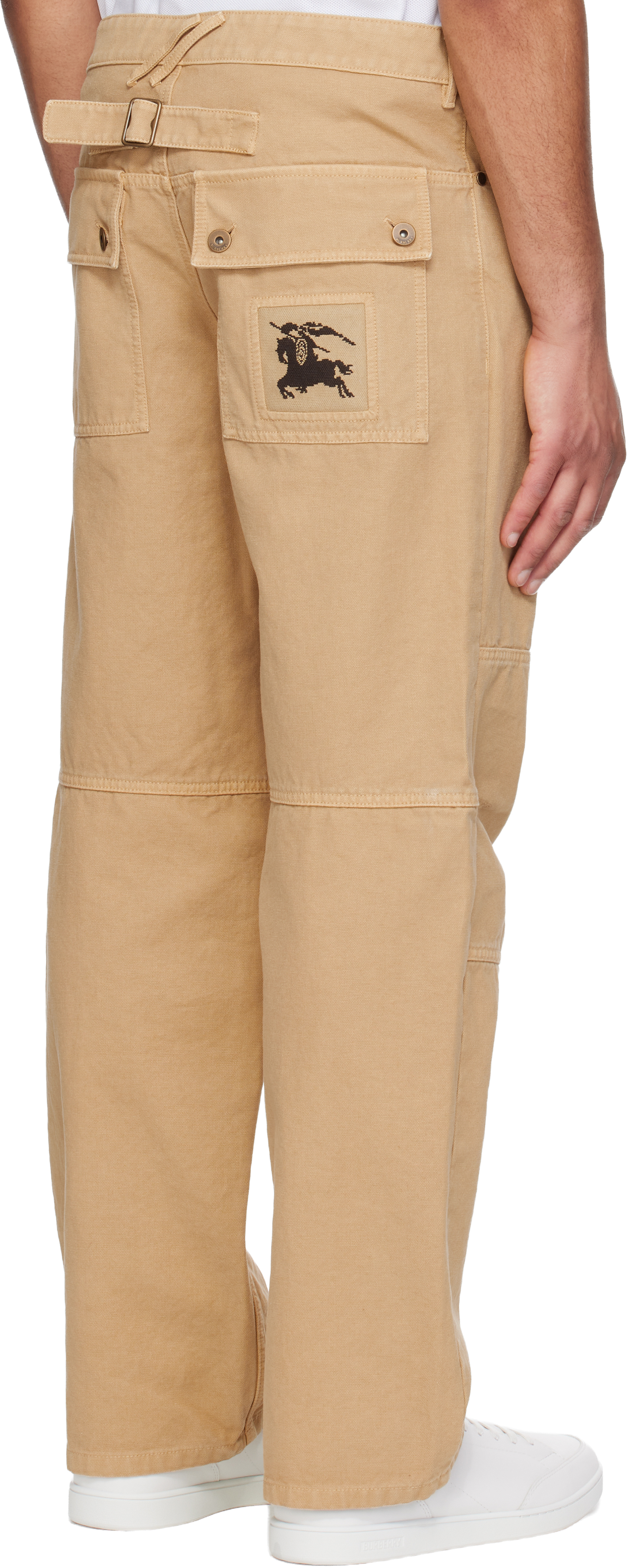 Beige Corban Trousers